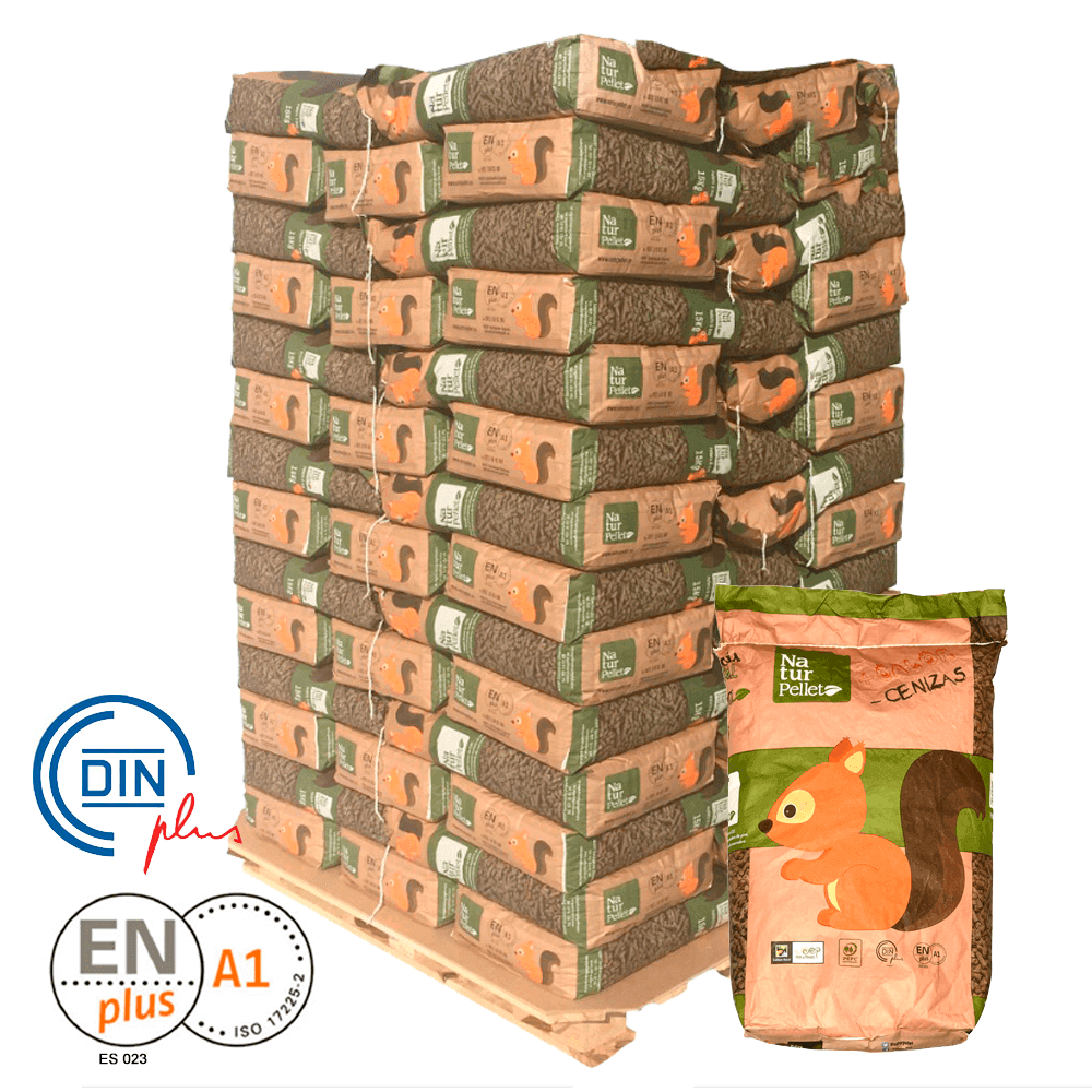 Naturpellet ENplus 70 Säcke